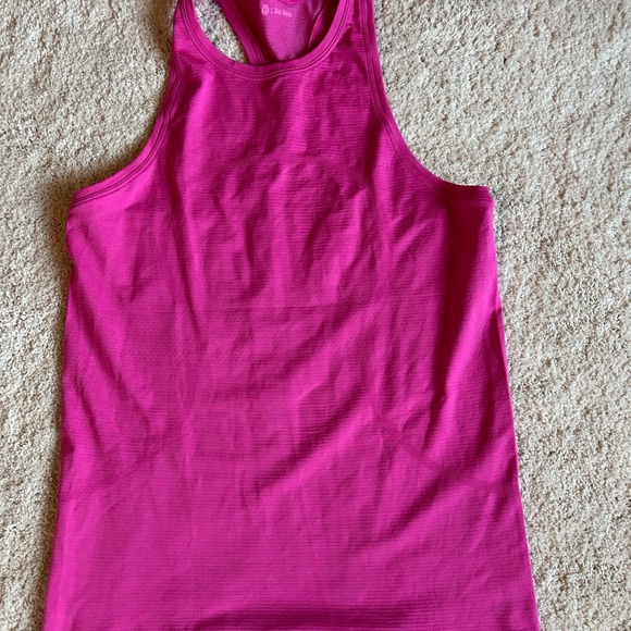 Lululemon ‘Like New’ Pink Tank Size 8 - Picture 1 of 3